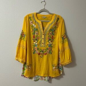 Flowy Boho Floral Blouse